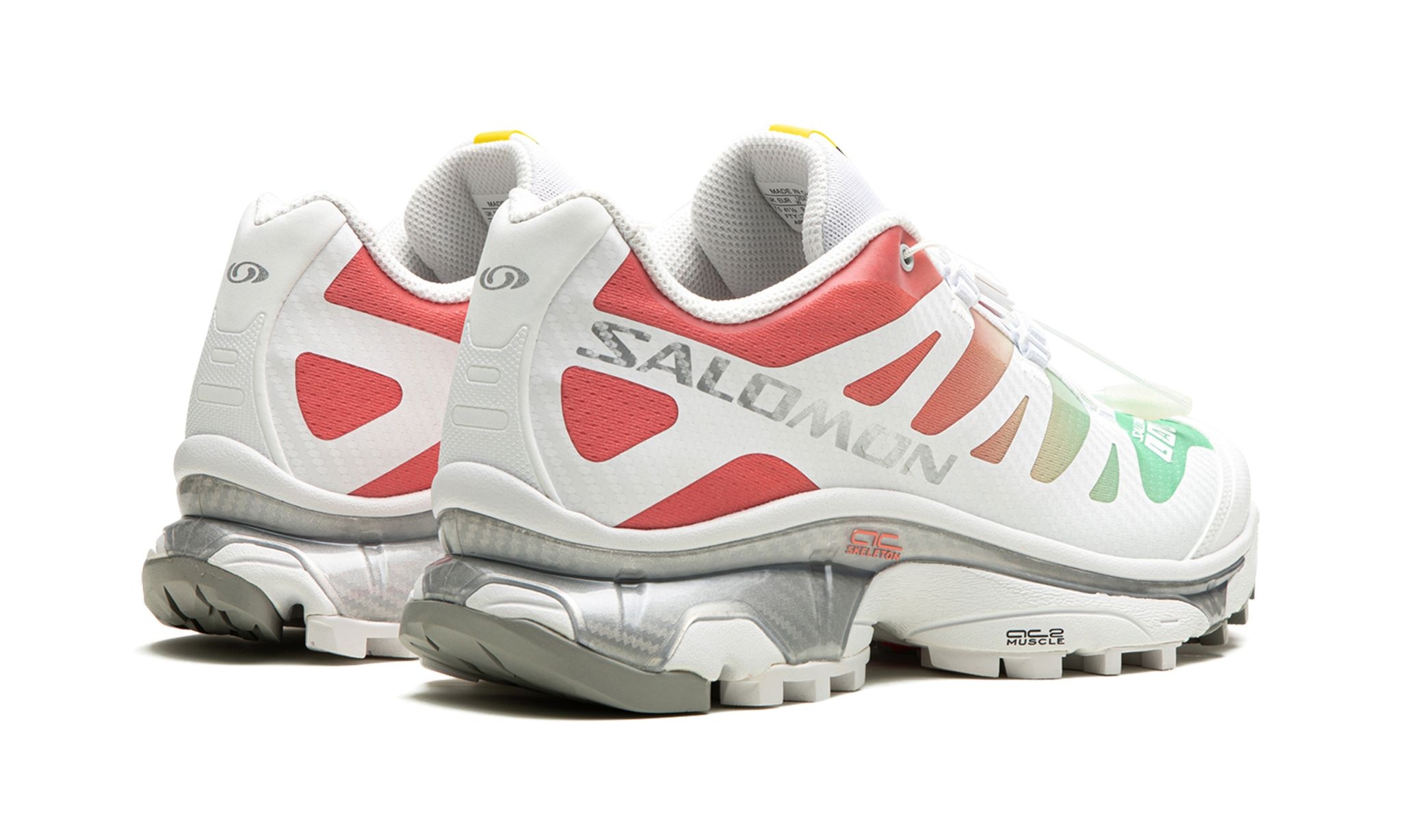 Salomon XT-4 OG Shoes "Green Ash Coral" - 3