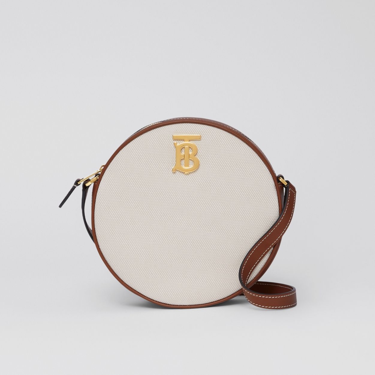 Monogram Motif Canvas and Leather Louise Bag - 1