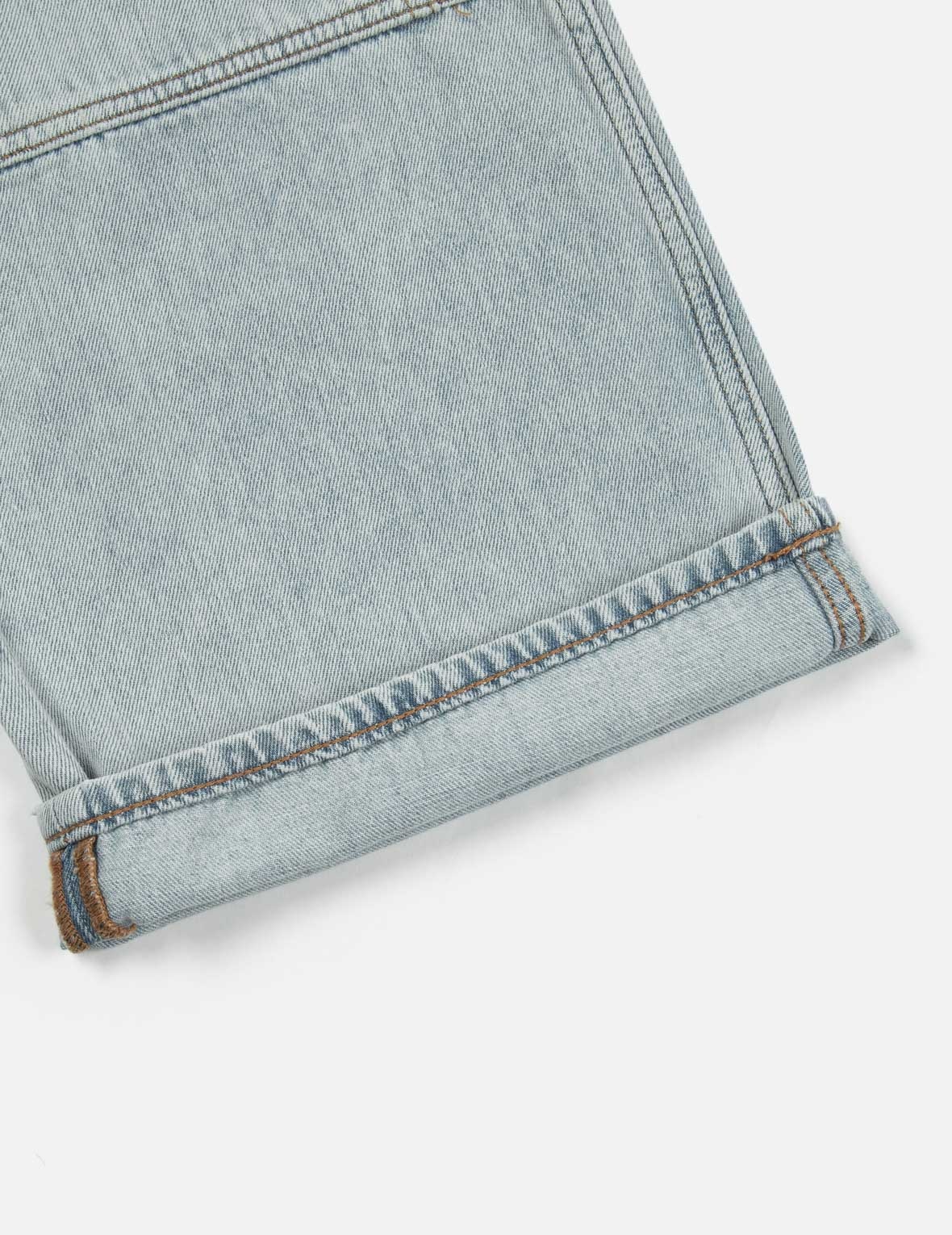 MULTI-POCKET DISTRESSED AND SEAGULL APPLIQUÉ FASHION FIT CARGO JEANS - 10