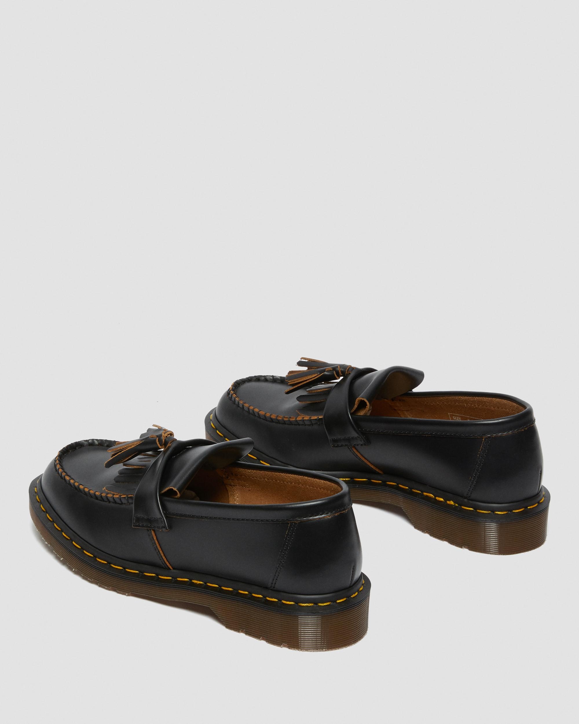 Adrian Made in England Quilon Leather Tassel Loafers - 7