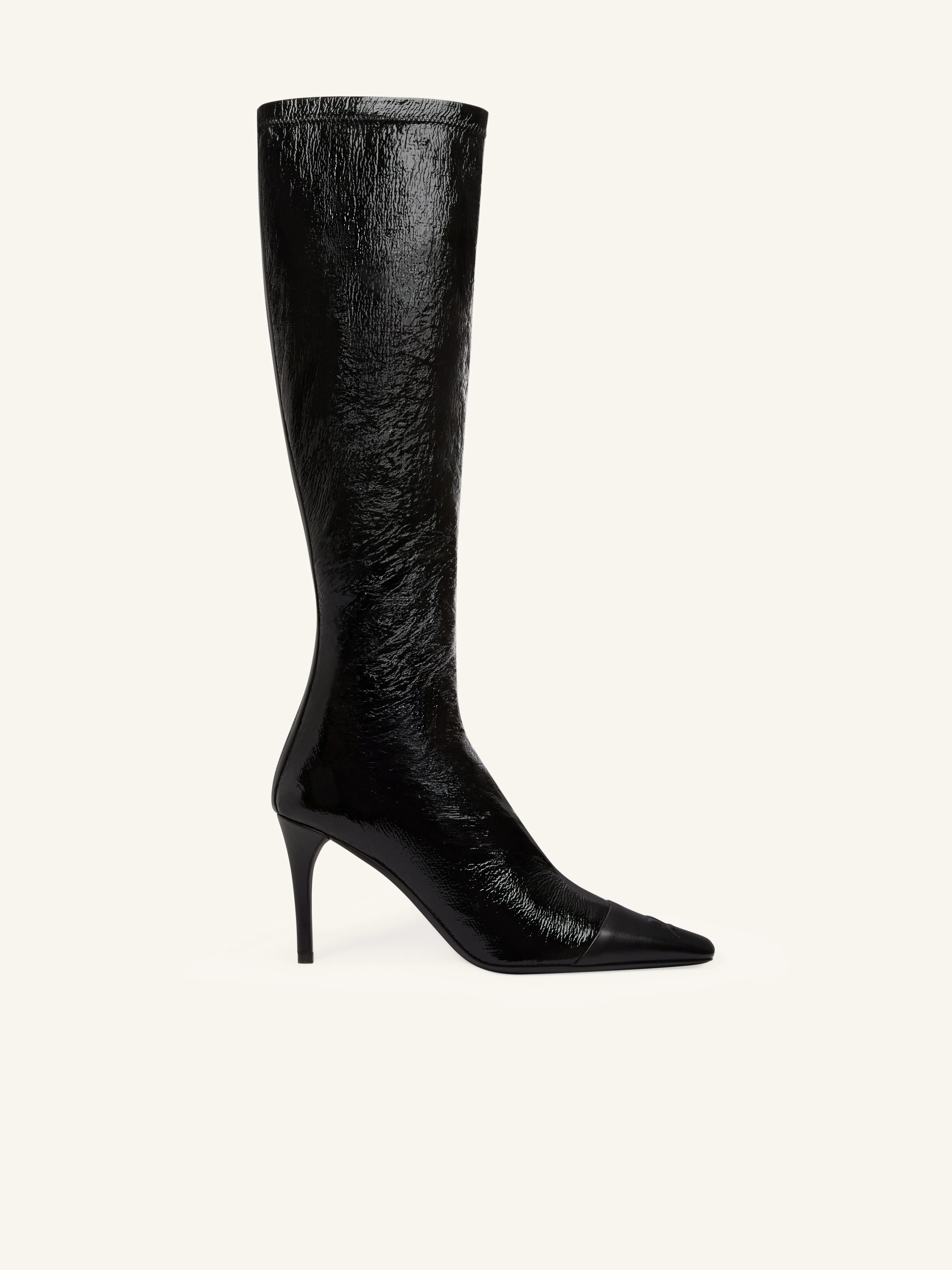 VINYL TOE CAP BOOTS - 1