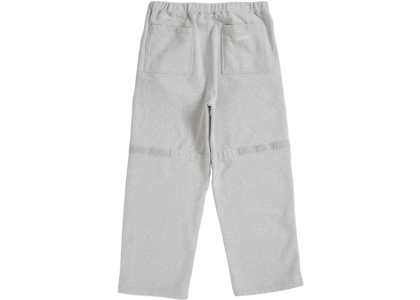 Supreme Marithé + François Girbaud Shuttle Tape Cargo Sweatpant Heather Grey - 2