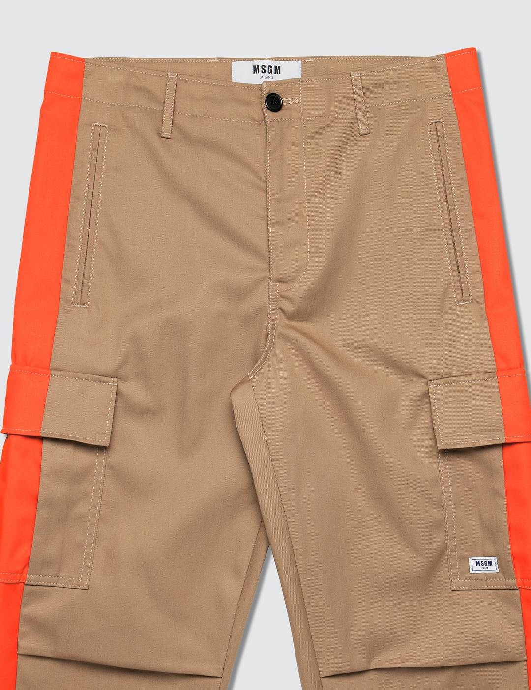 Cargo Pants With Side Stripes - 5