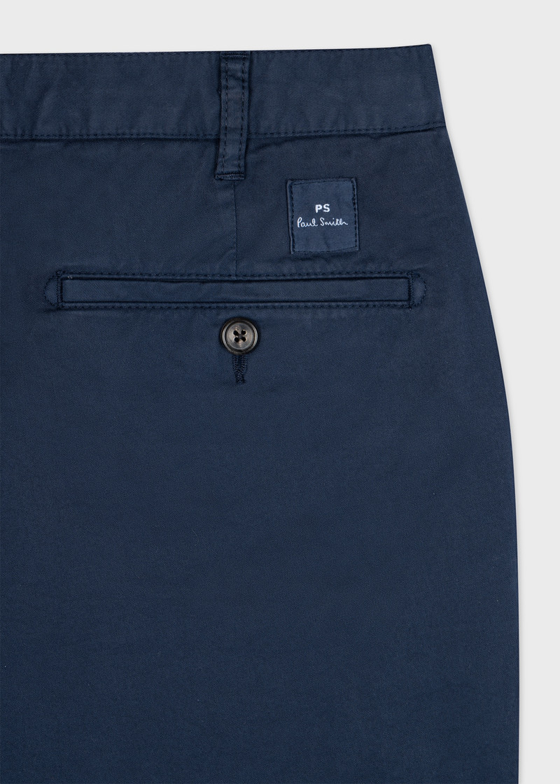 Paul Smith Garment-Dyed Stretch Pima-Cotton Shorts outlook