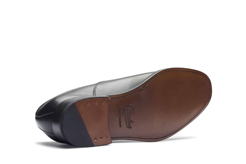 Montaigne Black Lily - Leather And Rubber Sole 5