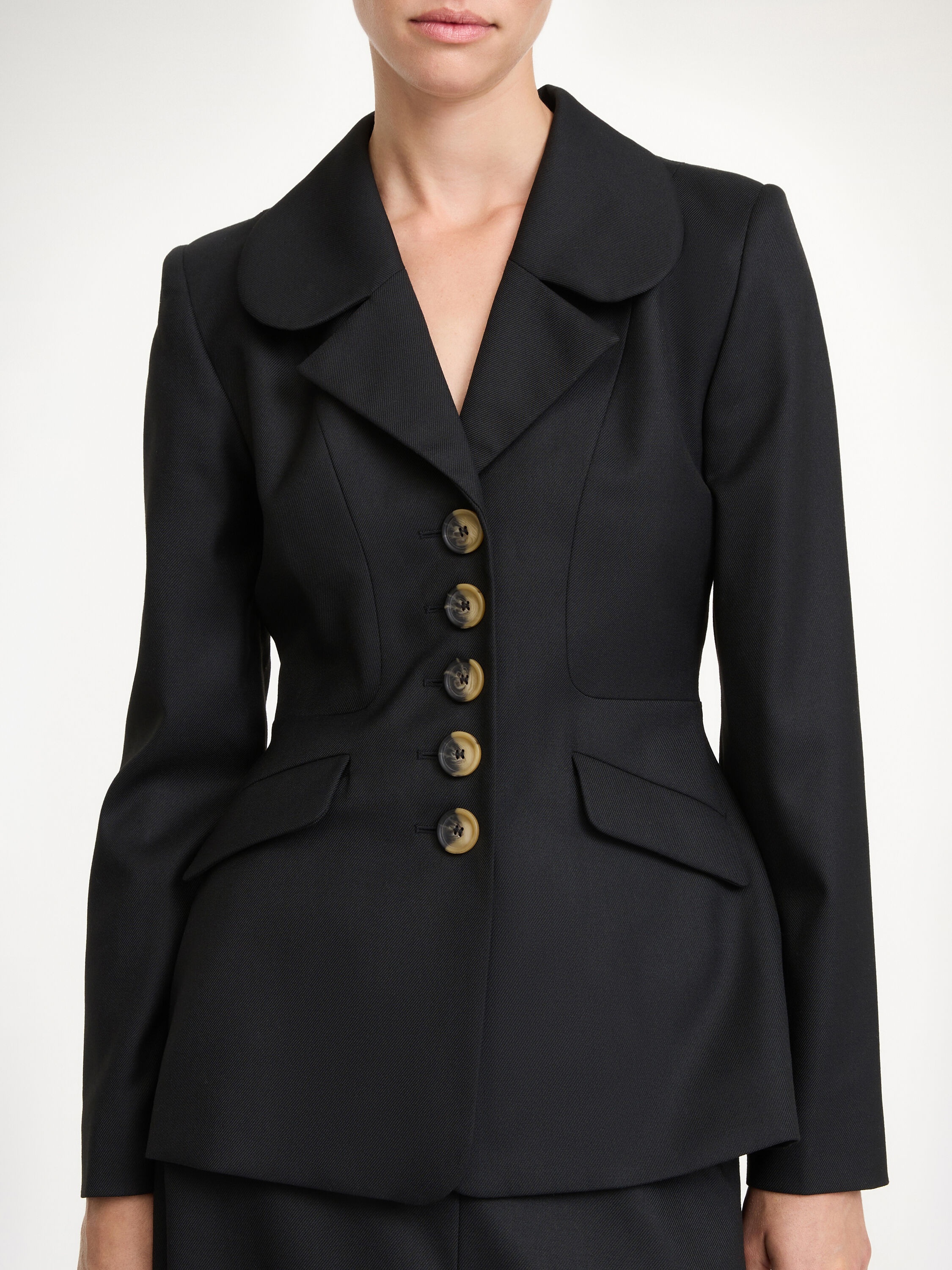 Adrienna single-breasted blazer - 4