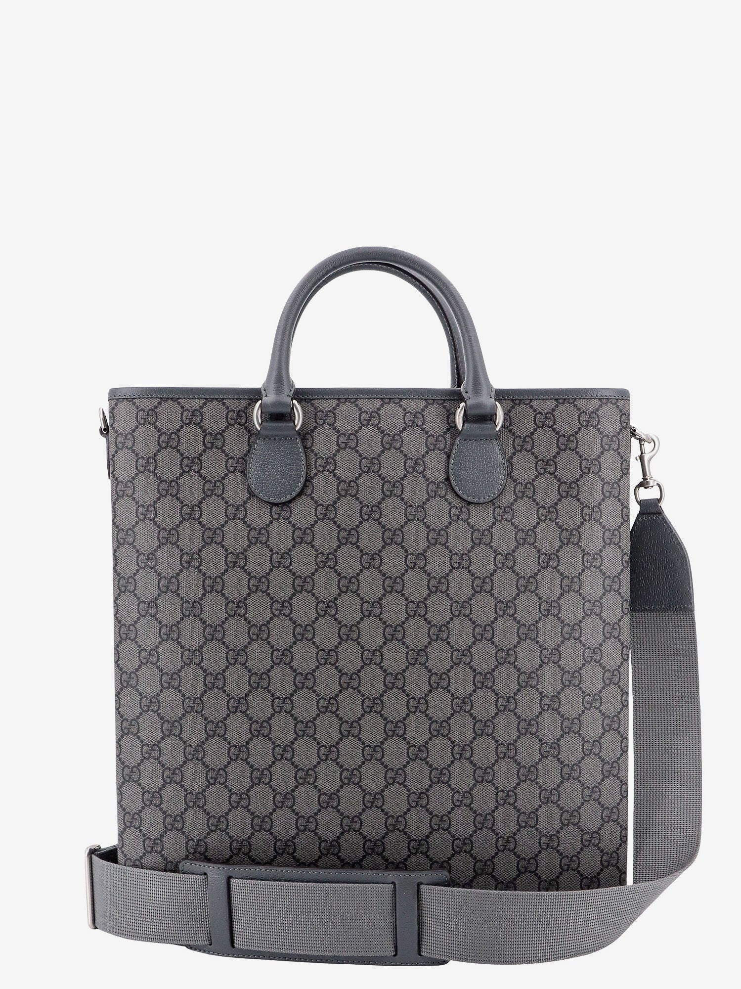 Gucci Man Ophidia Tote Man Grey Handbags - 2