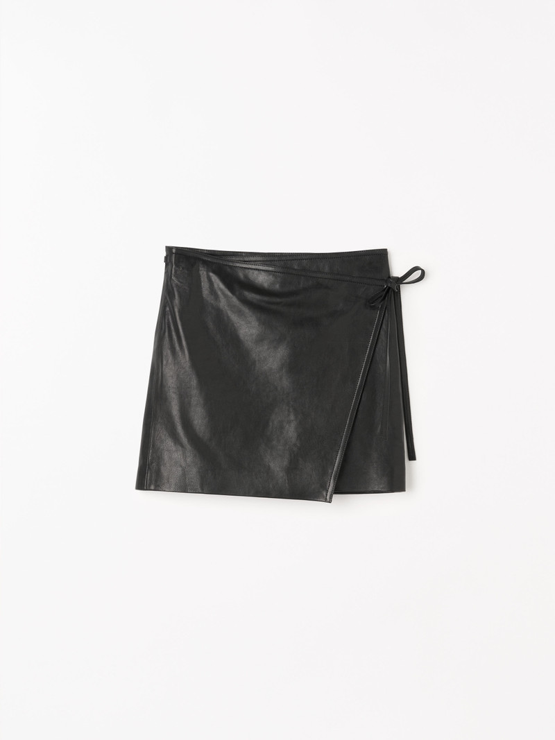 Darla Mini Leather Skirt 1