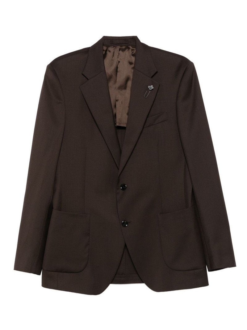 button-fastening blazer 1