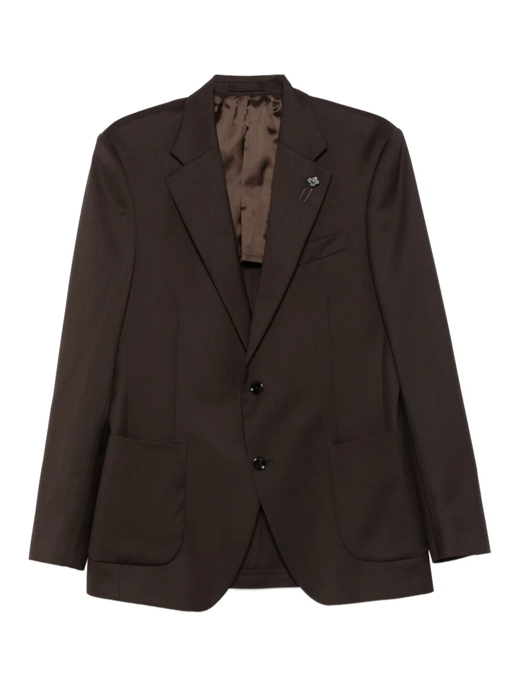 button-fastening blazer - 1