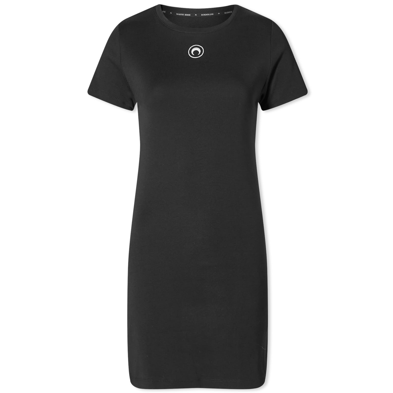 Marine Serre Organic Cotton Rib T-Shirt Dress - 1