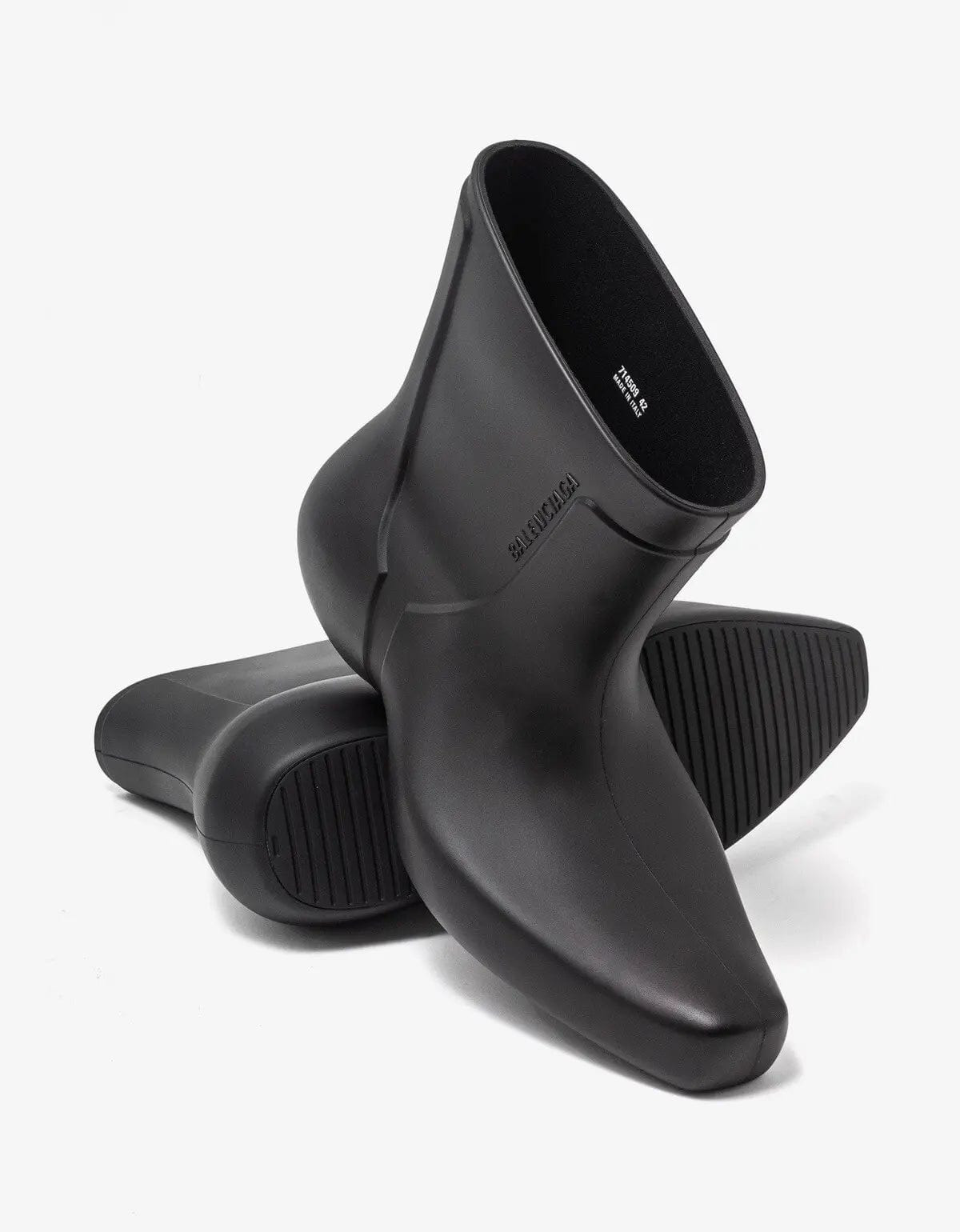 Balenciaga Black Excavator Bootie - 5