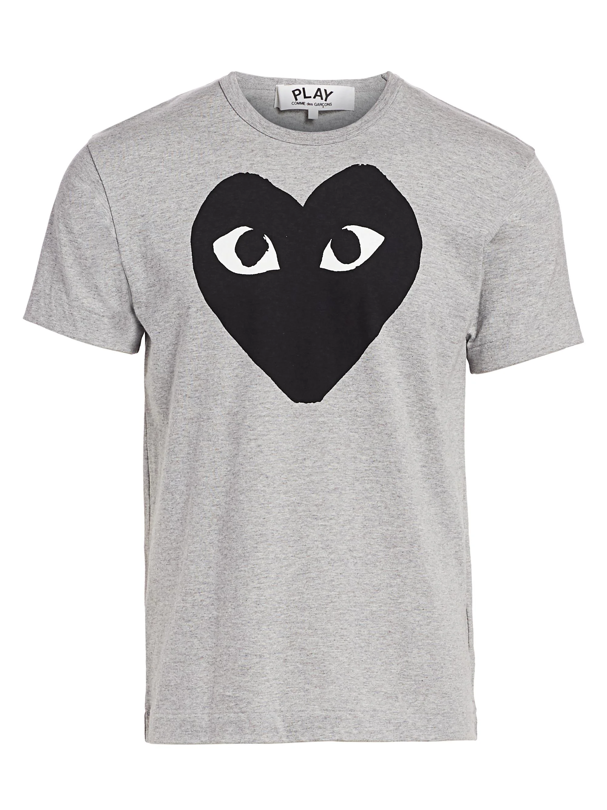 Men Printed Cotton Tee - Grey - 1