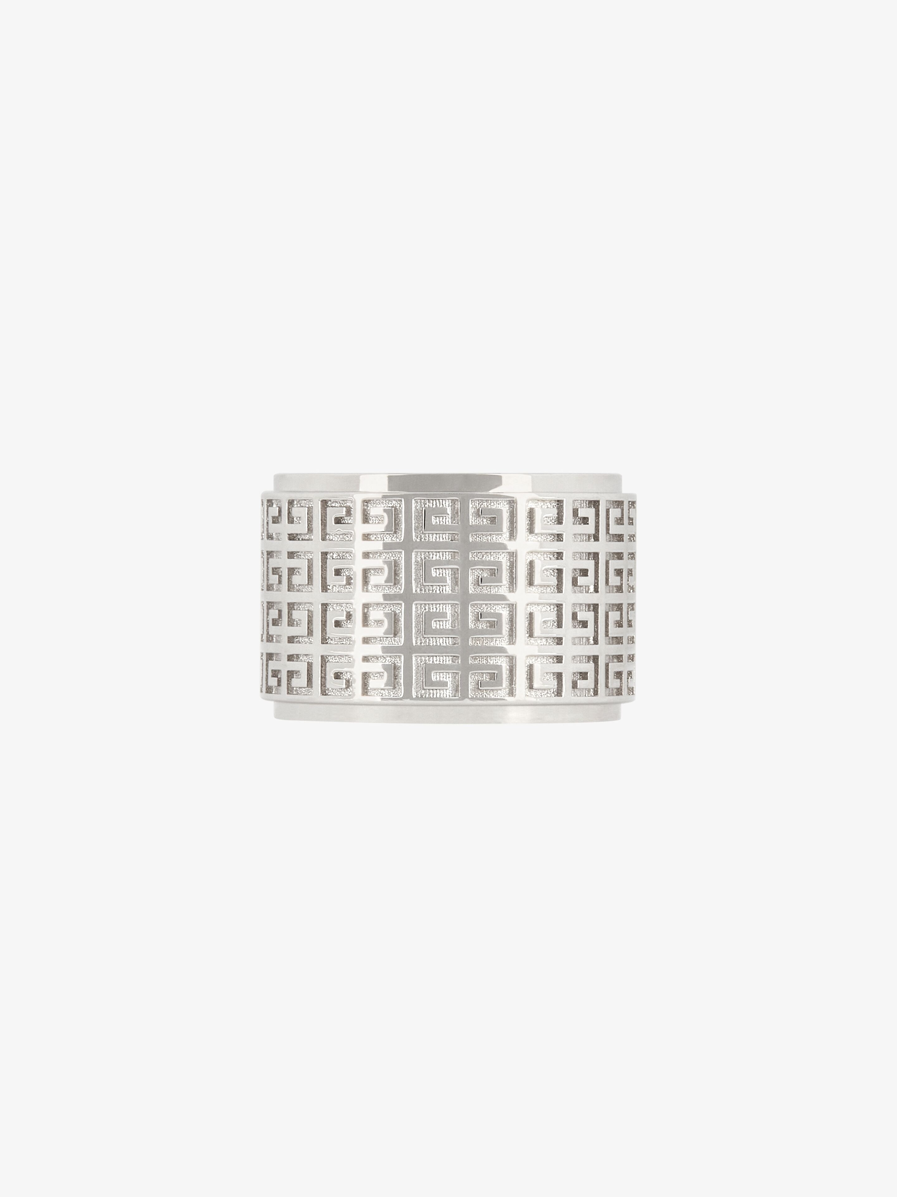 GIVENCHY 4G ENGRAVED RING IN METAL - 2