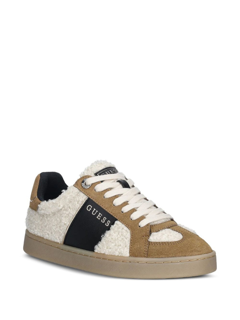 GUESS USA Jrone faux fur sneaker outlook