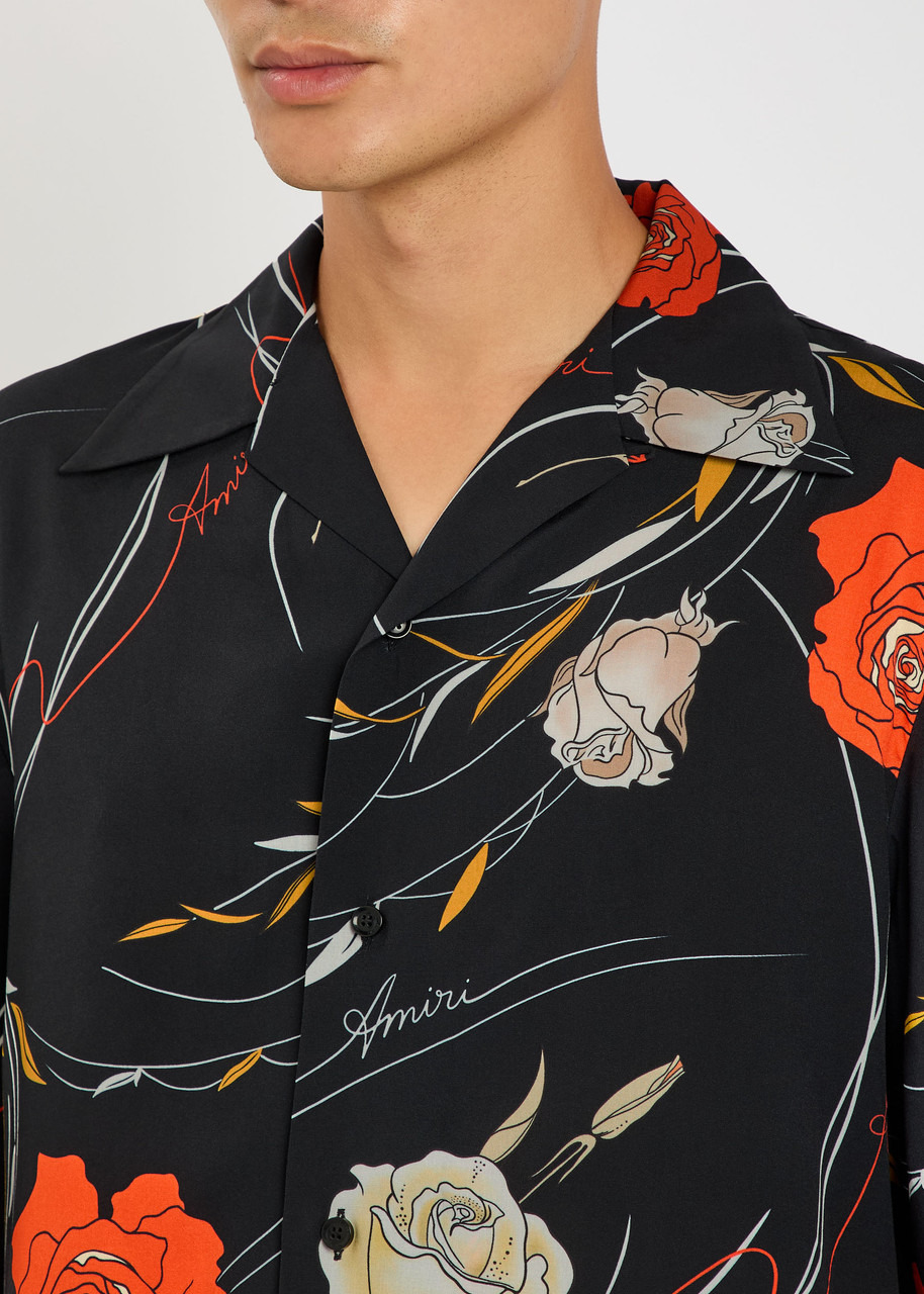 Amiri Floral Camp Printed Woven Shirt - 5