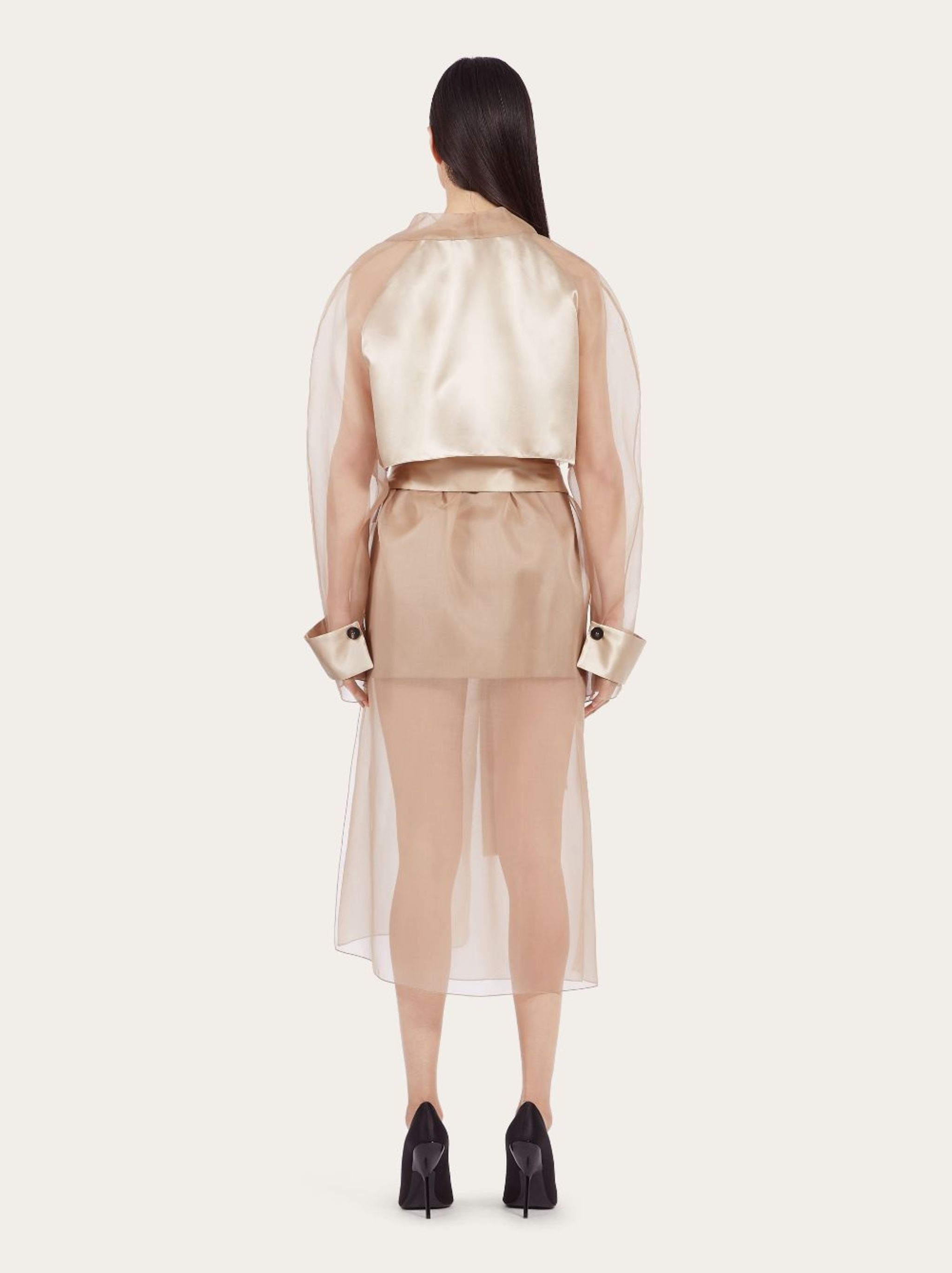 Organza trench - 3