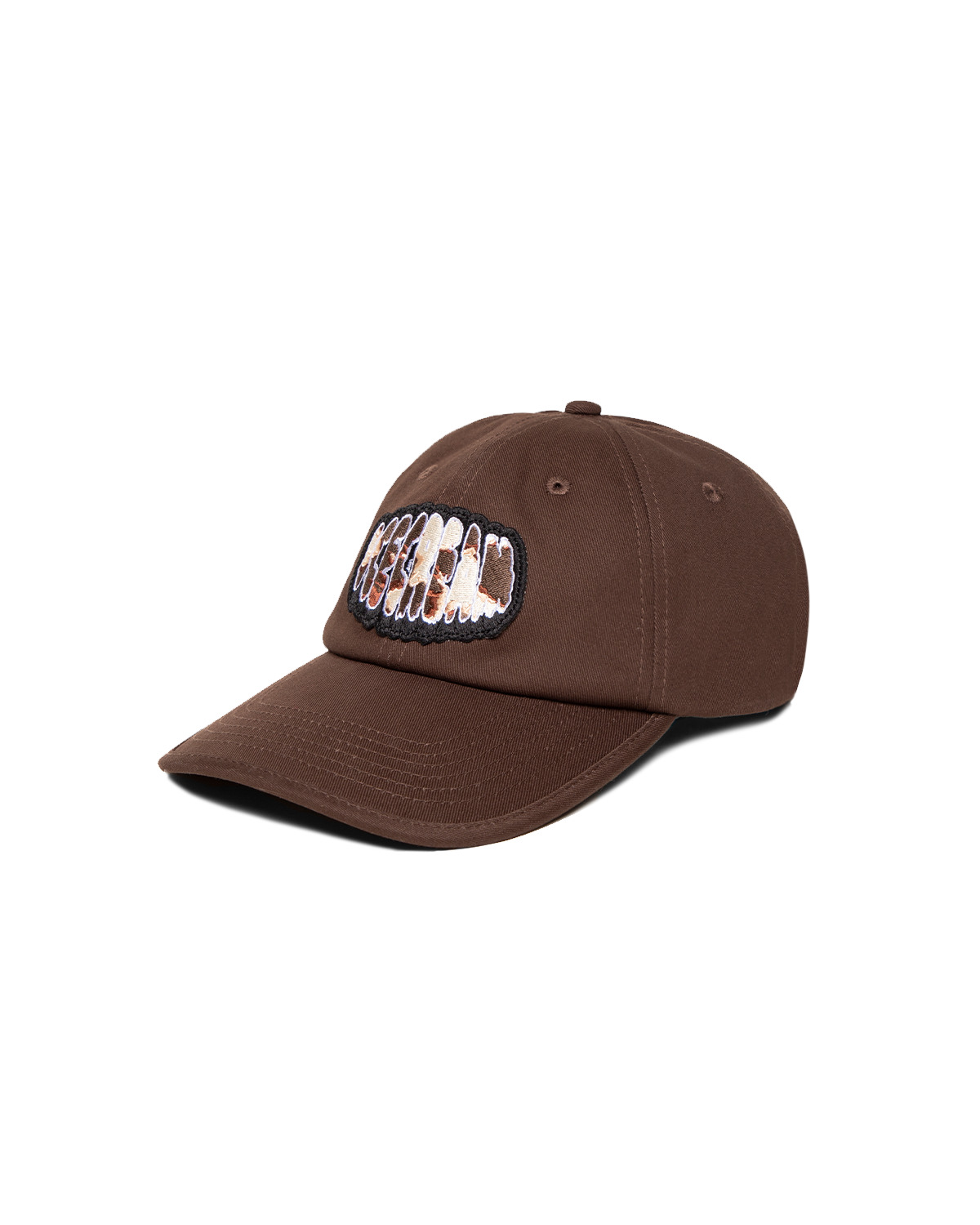 BROWN COW 6 PANEL HAT - 1