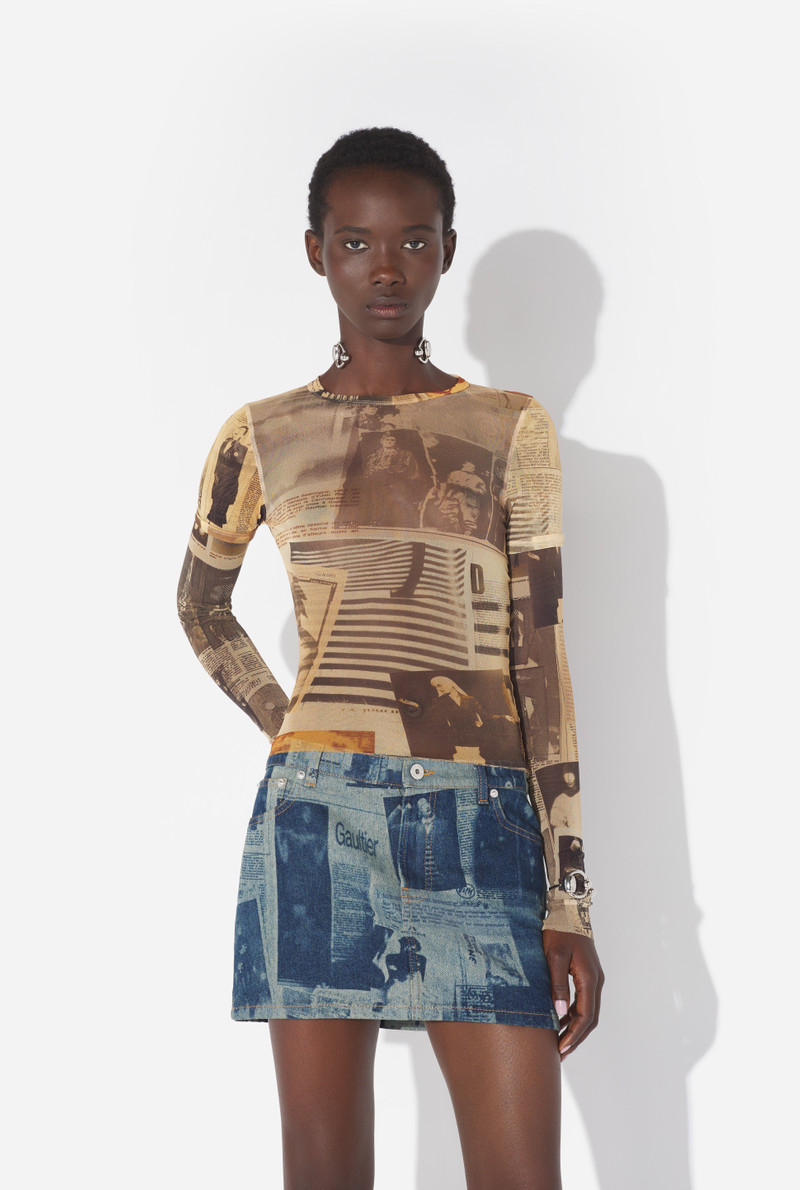 THE JOURNAL DOUBLE BABY TEE 1