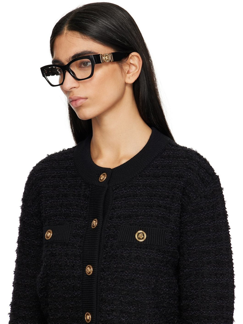 Black Medusa Biggie Cat-Eye Glasses 4