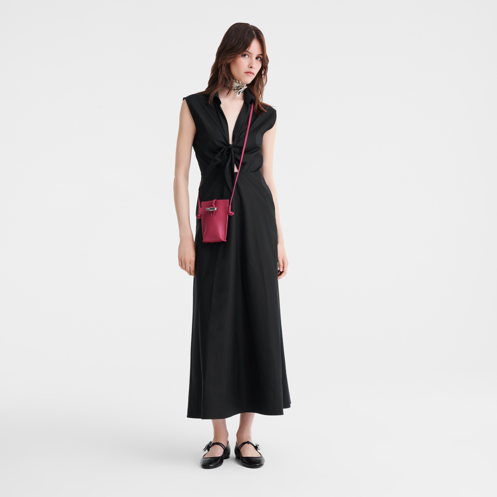 Le Roseau Phone case Beetroot - Leather - 2