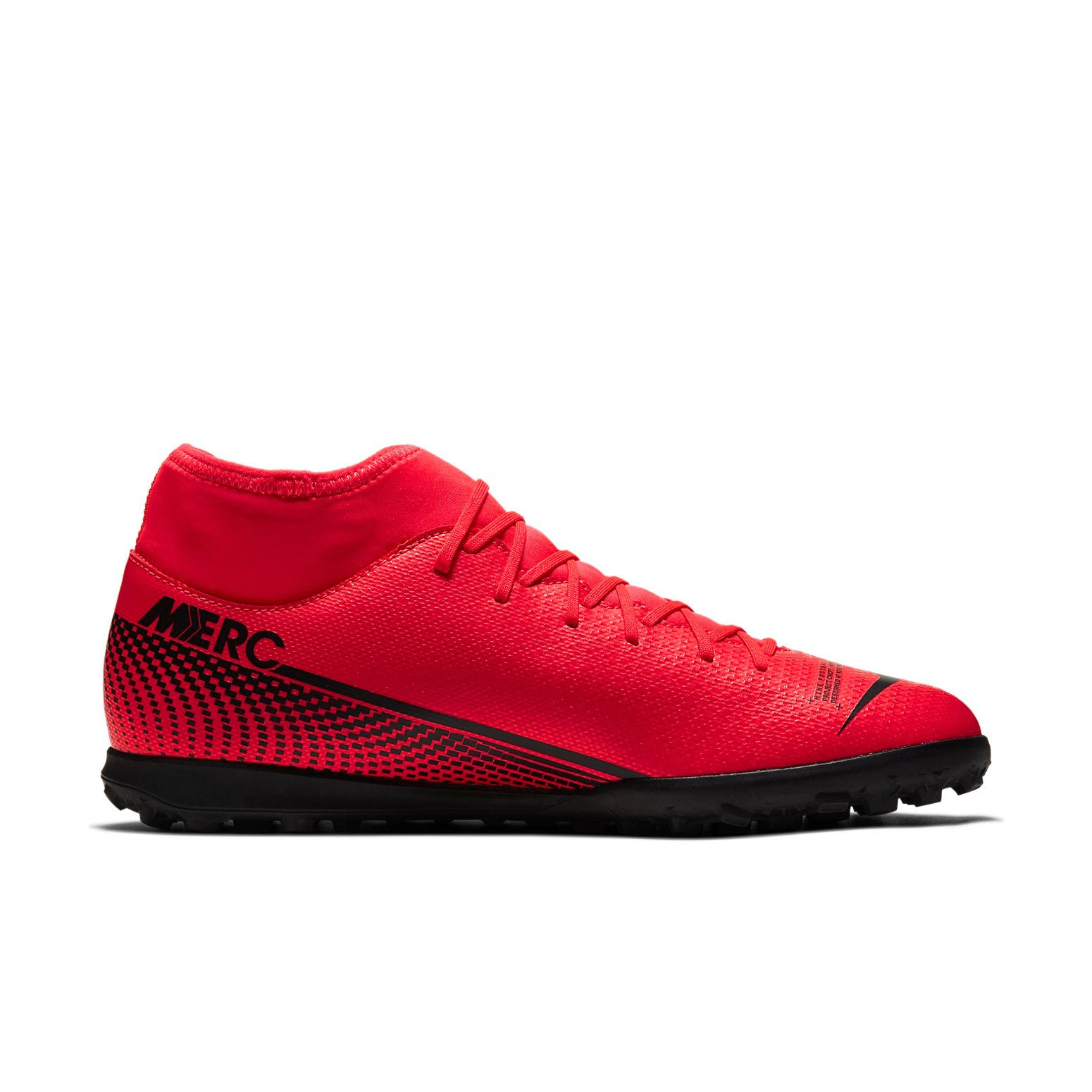 Nike Mercurial Superfly 7 Club TF Turf 'Red Black' AT7980-606 - 2