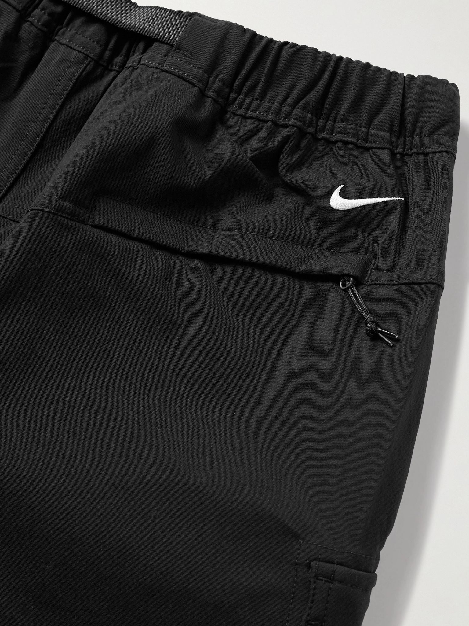 ACG Smith Summit Straight-Leg Convertible Shell Cargo Trousers Black - 5