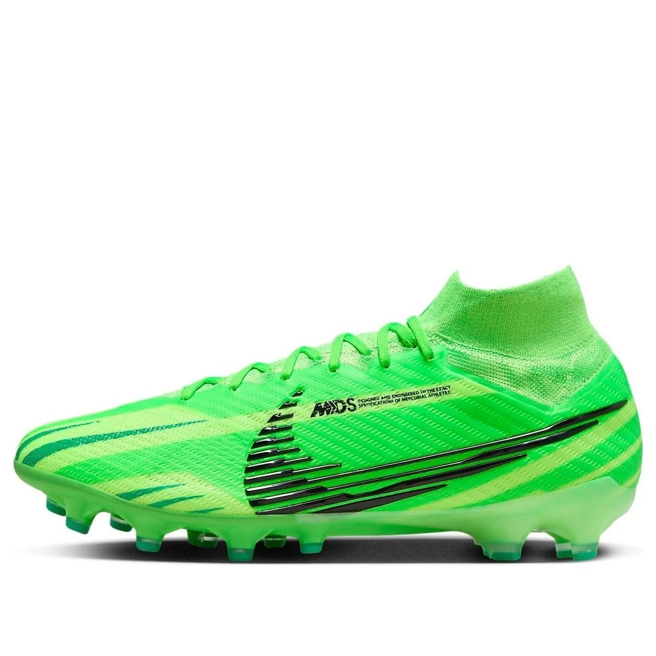 Nike Mercurial Superfly 9 MDS Elite AG-Pro 'Impact Green Black' FJ7185-300 - 1
