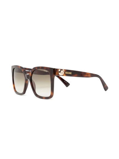 Moschino square-frame sunglasses outlook