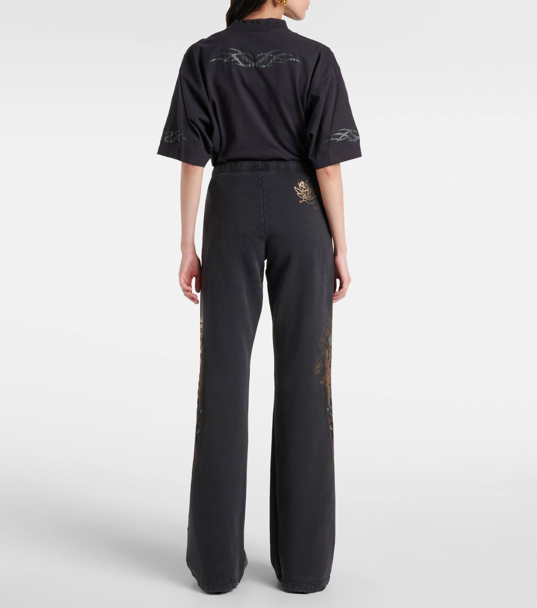 x Under Armour cotton fleece flared sweatpants - 3