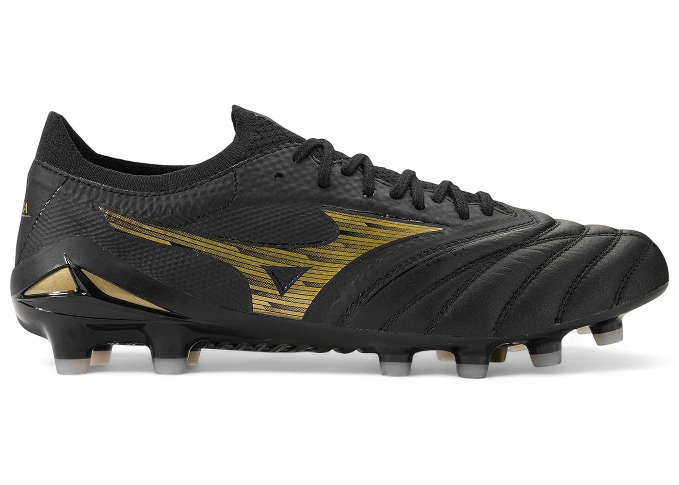 Mizuno Morelia 네오 4 베타 일본 '블랙 골드' P1GA234050 - 1