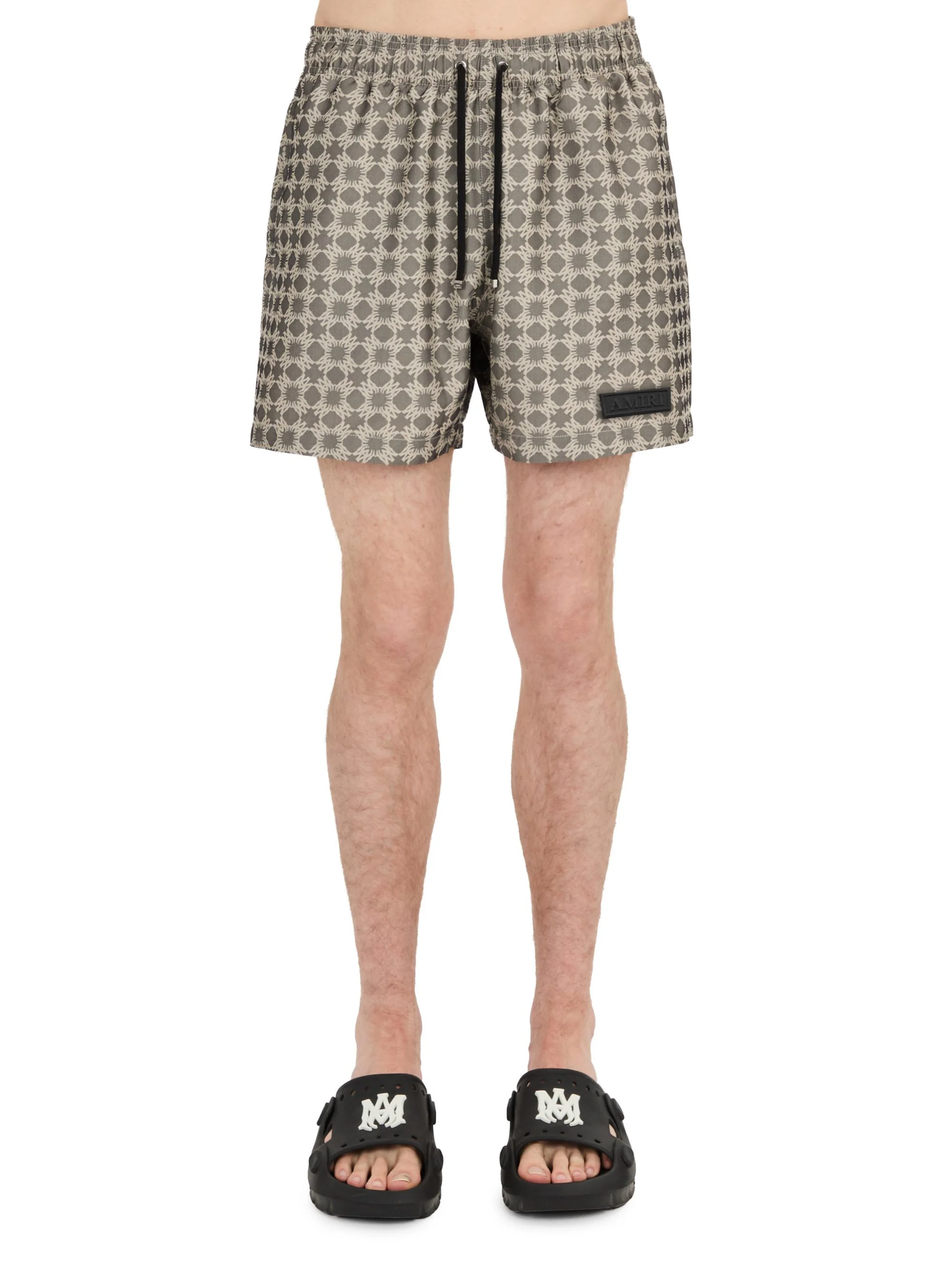 Men's MA Quad Swim Trunks - Black - 1