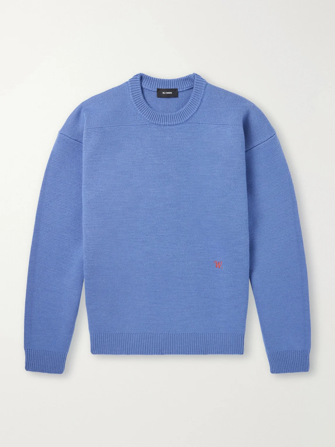 Embroidered Wool Sweater - 1