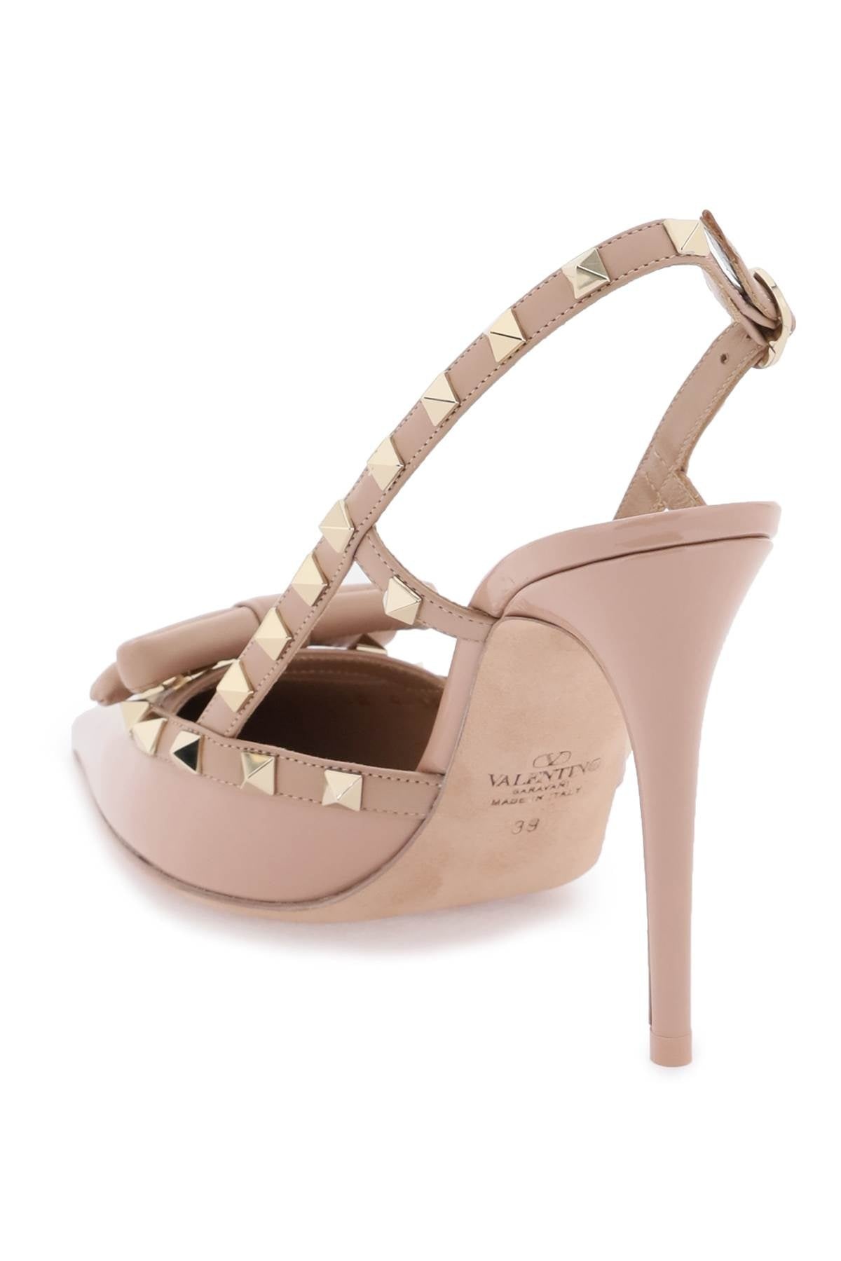 Valentino Garavani Rockstud Bow Slingback Pumps Women - 3