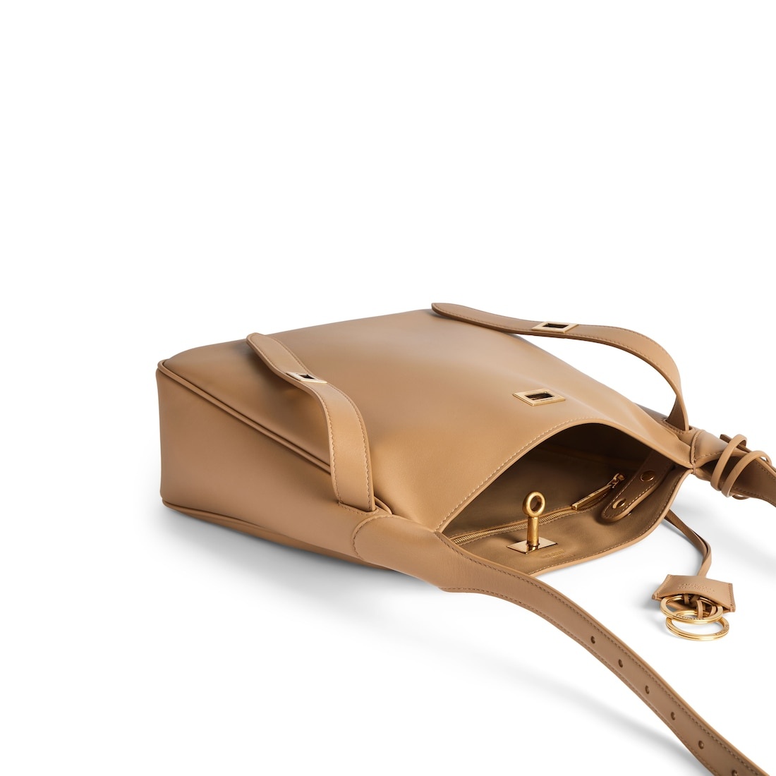 Women's Bel Air Small Hobo Bag  in Latte - 4