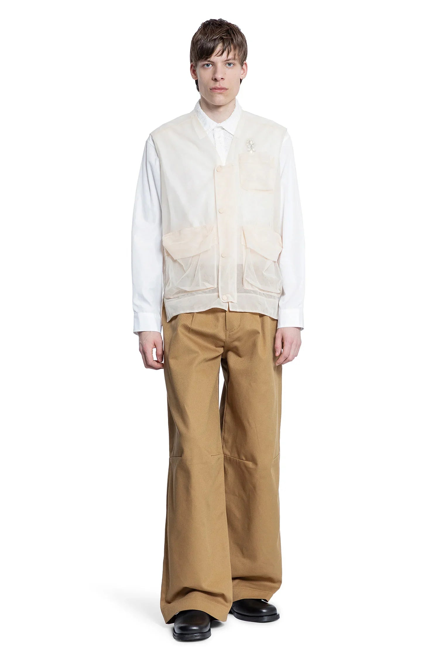 Wide-Leg-Puddle-Drill-Jeans - 4