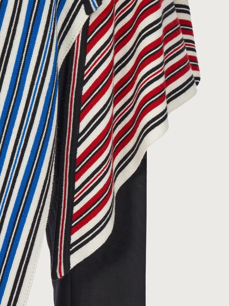 DUAL TONE PONCHO - 5