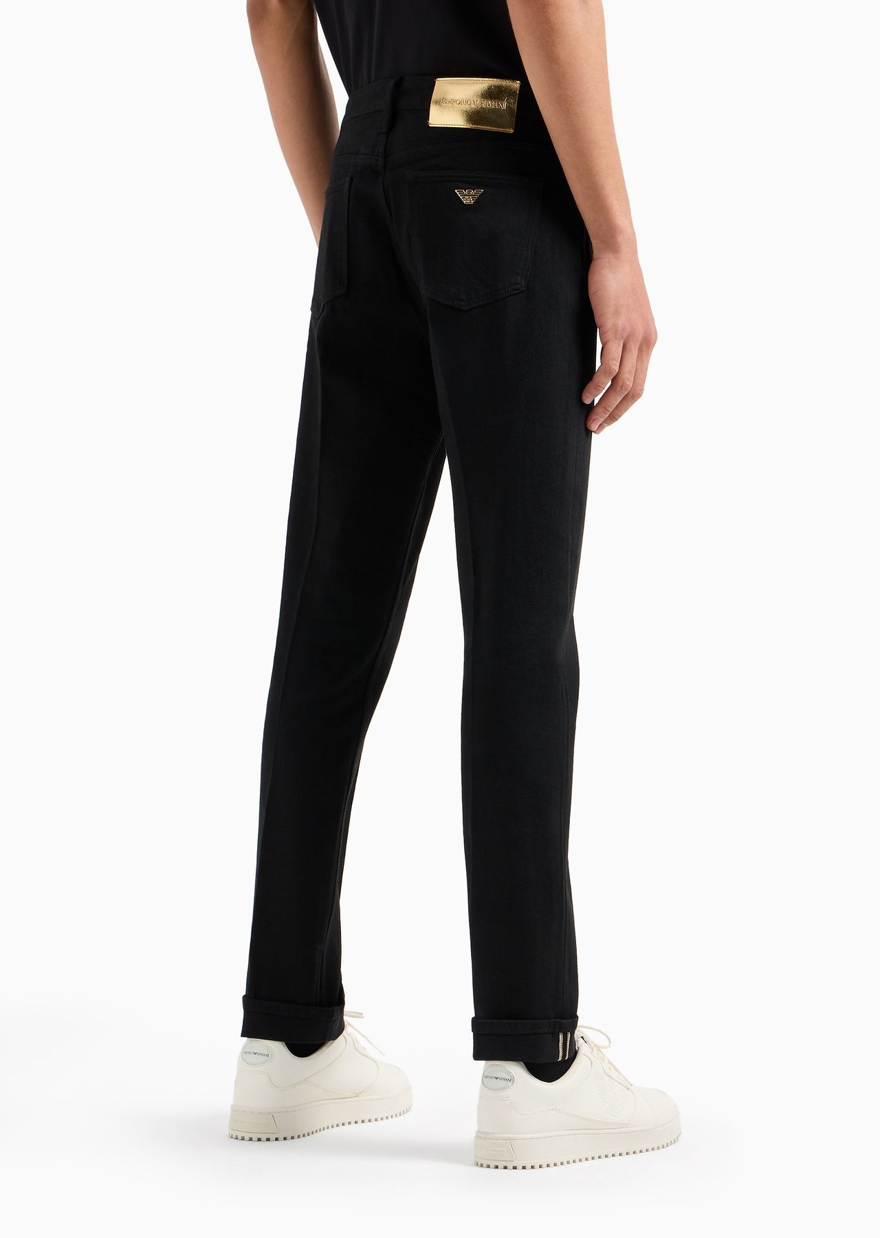 J75 slim-fit denim jeans with all-over Ramadan capsule collection rhinestones - 3