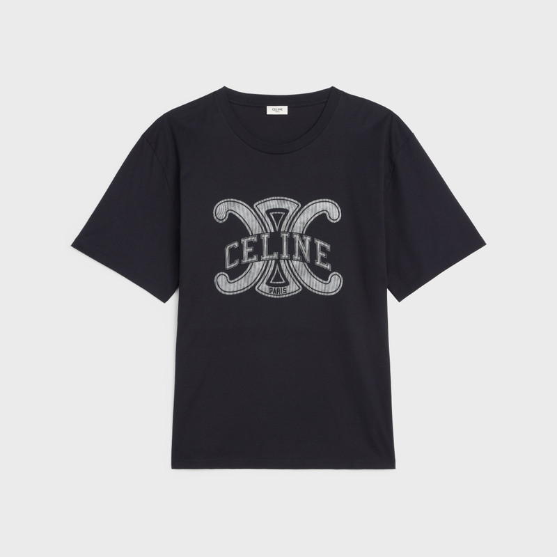 OVERSIZED TRIOMPHE T-SHIRT IN COTTON JERSEY 1