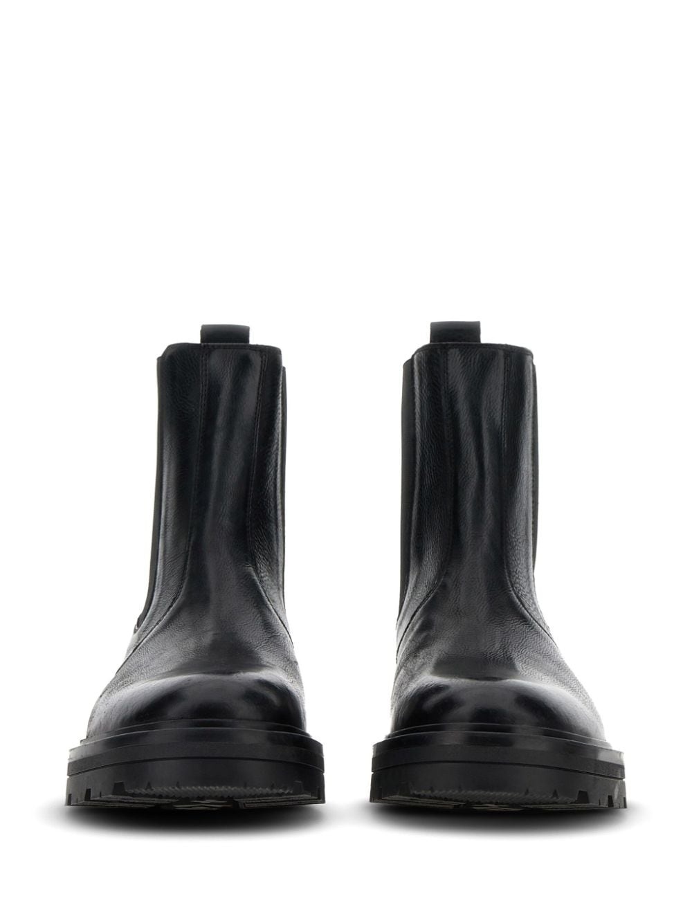 H673 leather Chelsea boots - 5