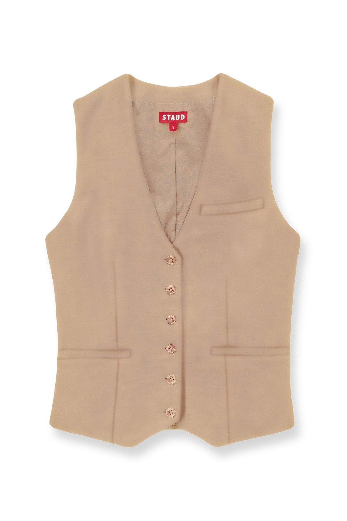 STAUD BRETT VEST NAVY - 1