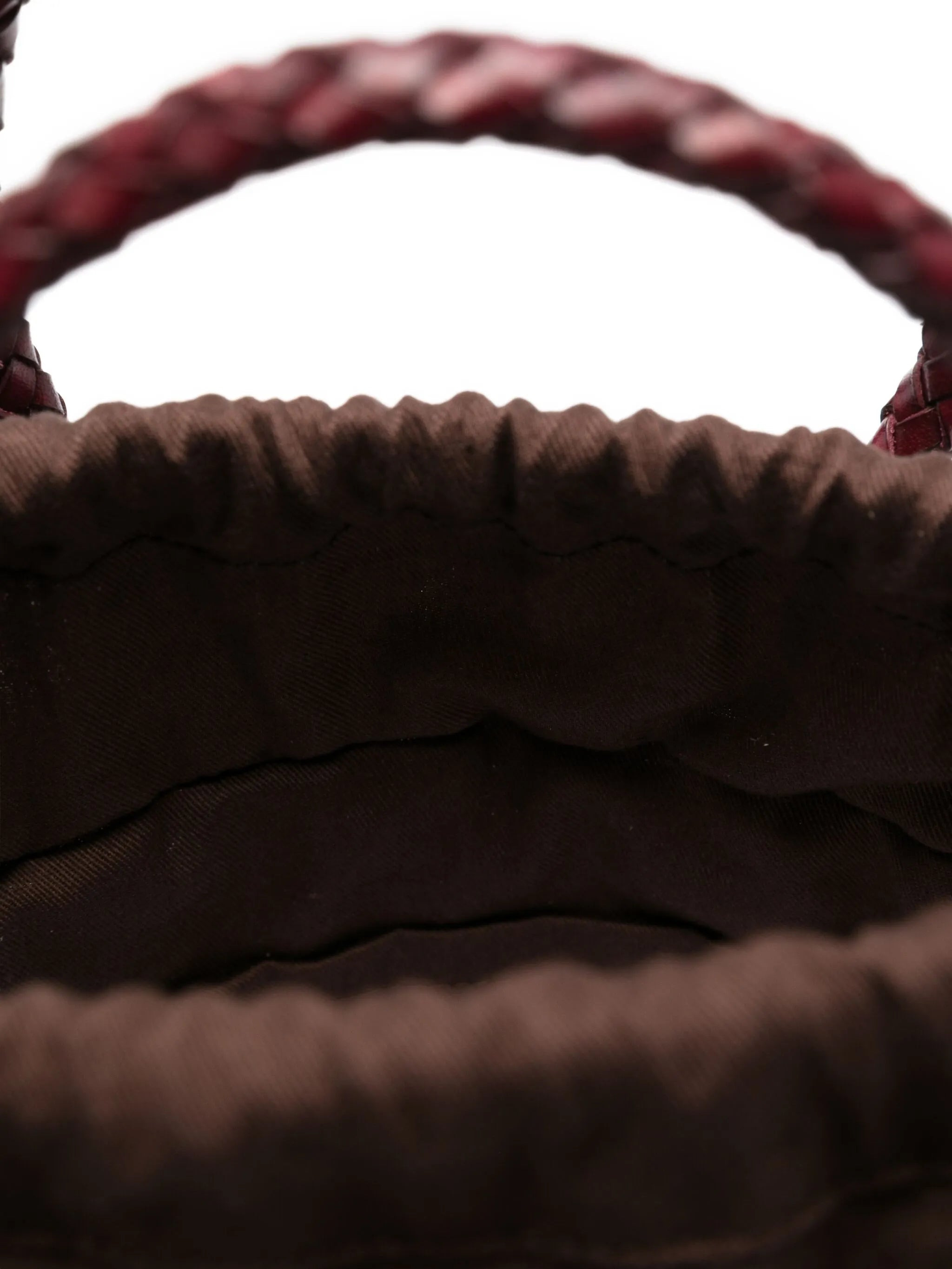 Dragon Diffusion Braided Leather Bucket Bag - 3