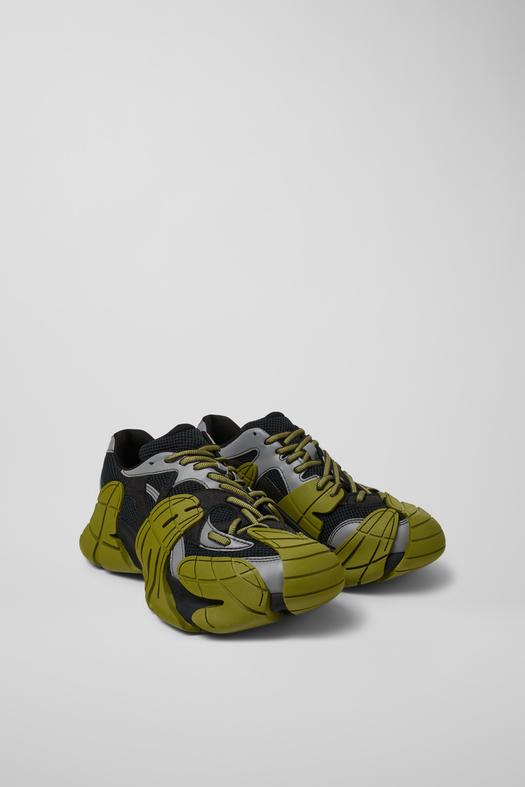 Multicolored Textile Sneakers - 2