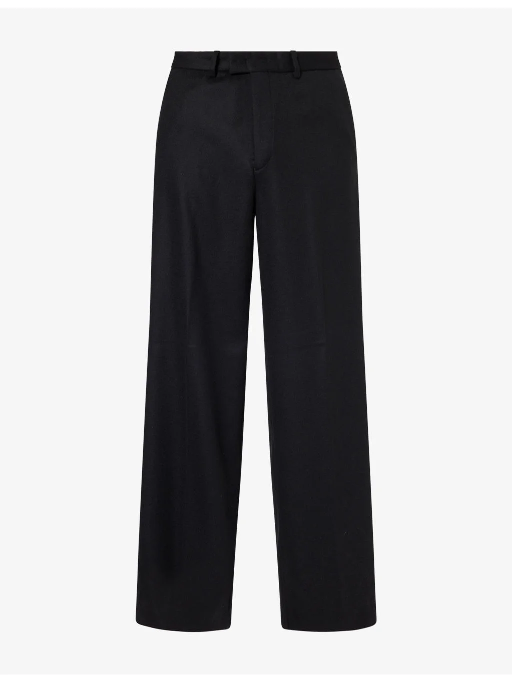 Tailored Straight-Leg Virgin-Wool And Cashmere Trousers - 1