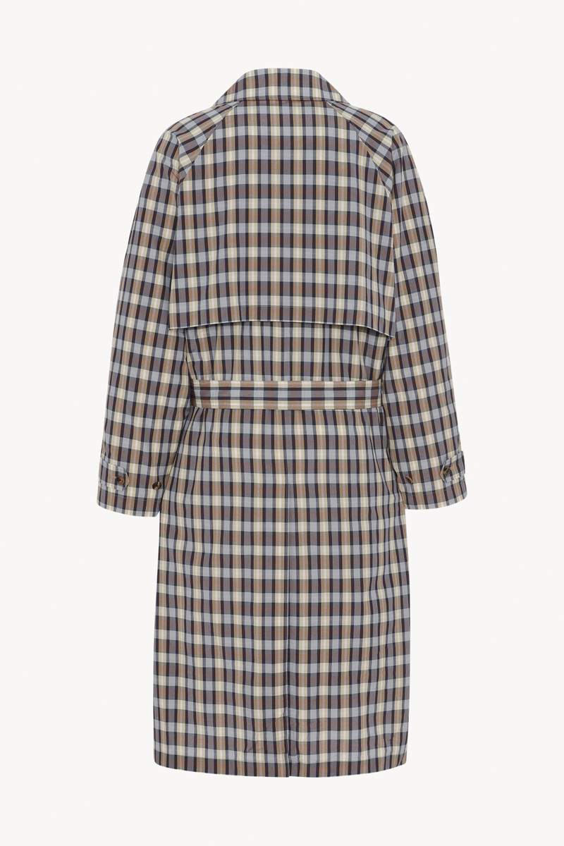 The Row Delancy Coat in Silk and Cotton outlook