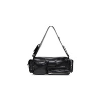 BALENCIAGA Superbusy Small Sling Bag in Black | REVERSIBLE
