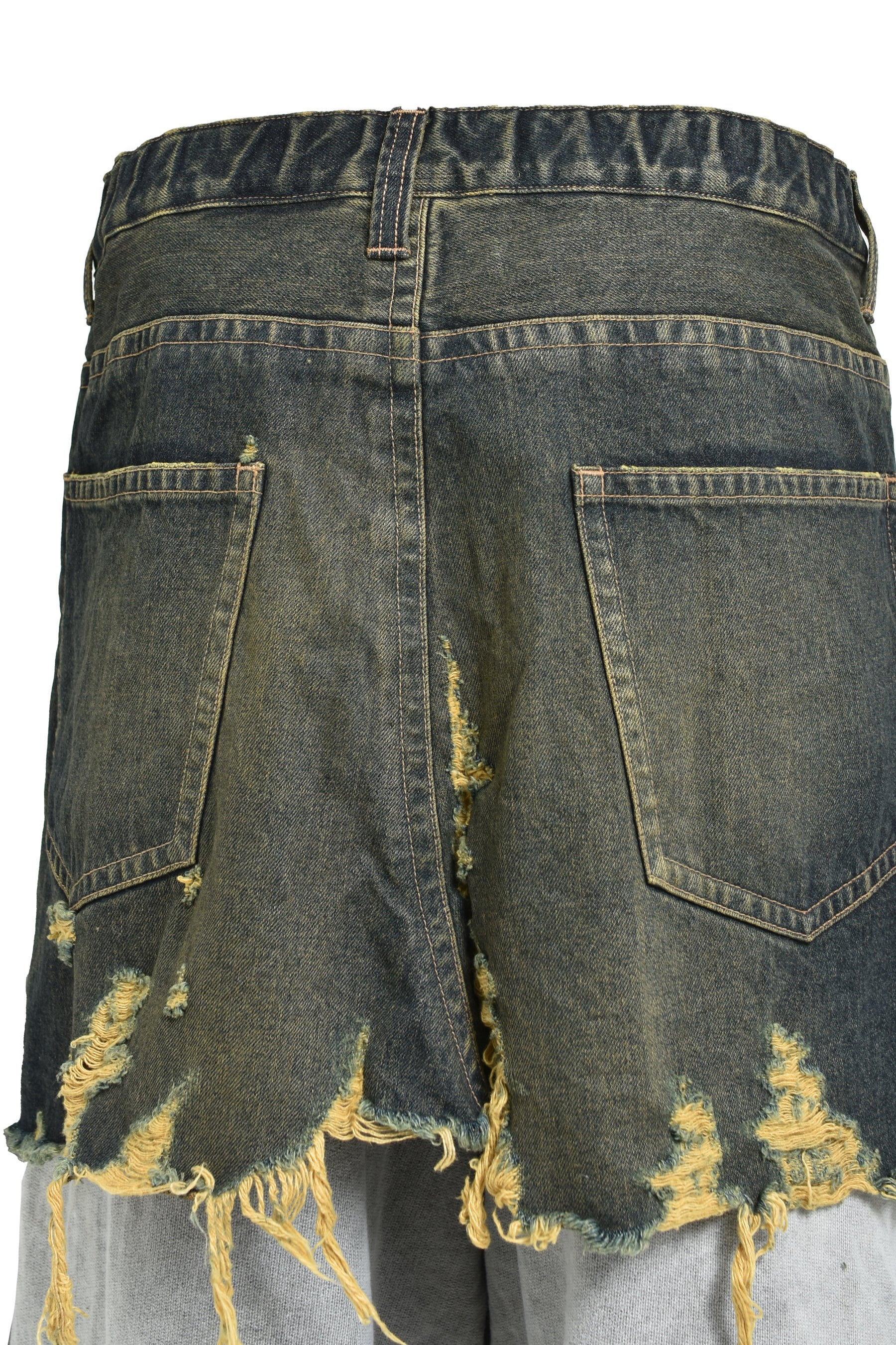 WAIST LAYERED JEANS / IND - 9