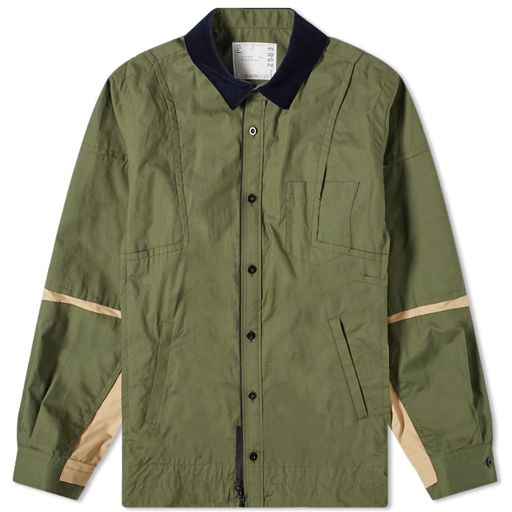 Sacai Poplin Overshirt - 1