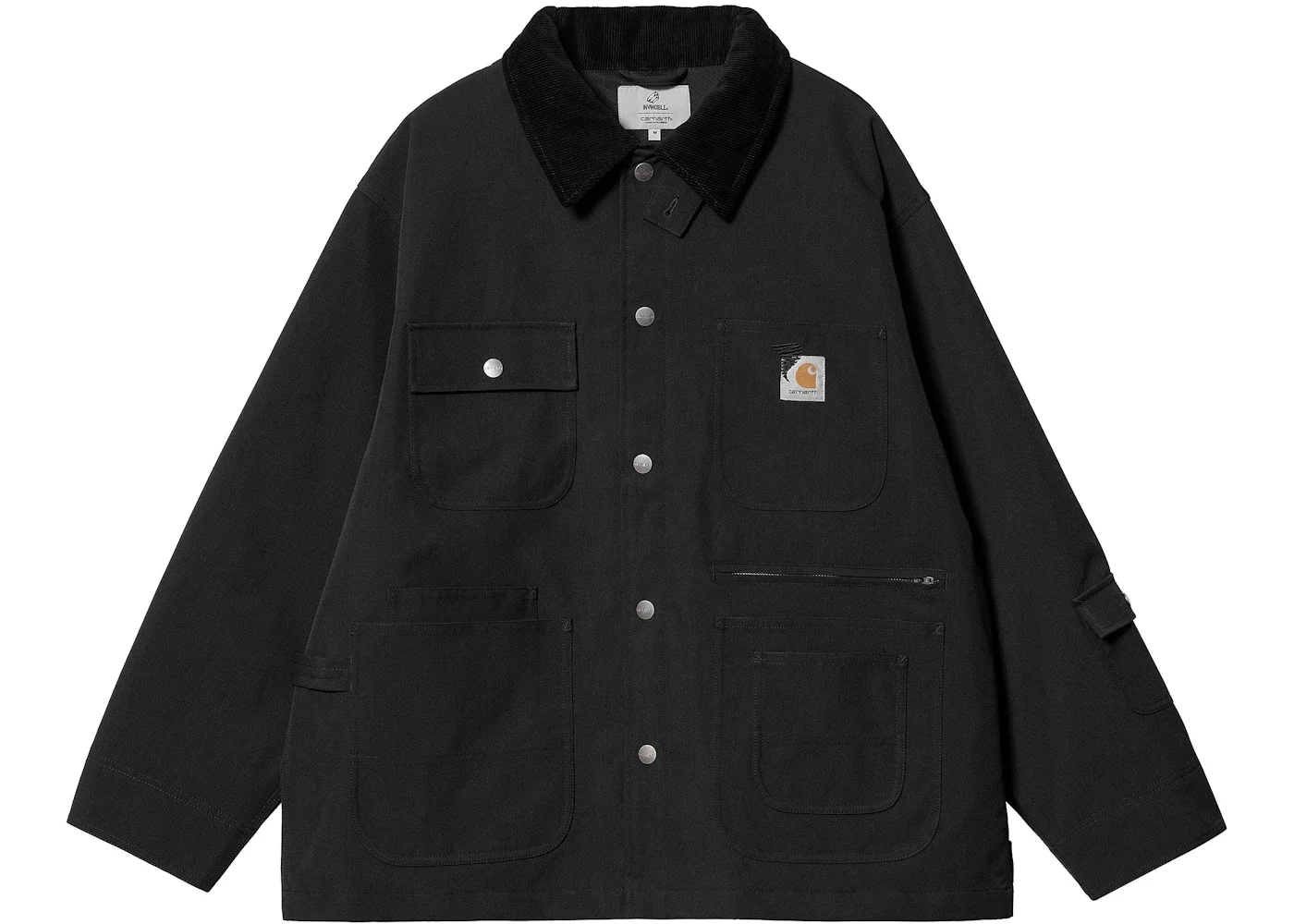 Carhartt WIP x Invincible Chore Coat Black - 1