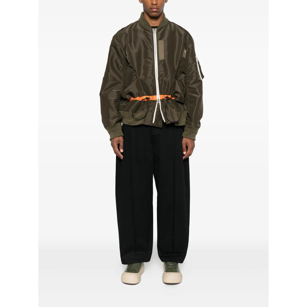 Sacai Green Jackets - Bomber Jackets Men - 5